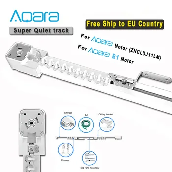 

Free Ship EU Country Customize Electric Curtain Track for Aqara/Aqara B1 curtain motor, Smart Home Curtain Rails Control System