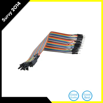

1pcs Shield 40pcs 20cm 2.54mm male to female Dupont cables diy electronics