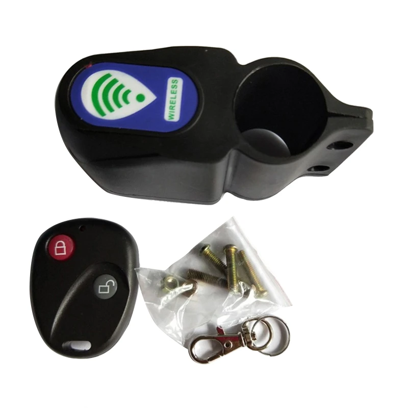 Smart Wireless Remote Control Bicycle Alarm Mountain Bike Shock Vibration Sensor Cycling Lock Anti-Theft Guard Siren Dropship - Famidy.com