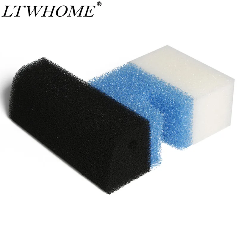 Набор губок для аквариума LTWHOME, совместимый с Blumec 05, Bluclear 05 губки подходят для внутреннего фильтра Bluwave