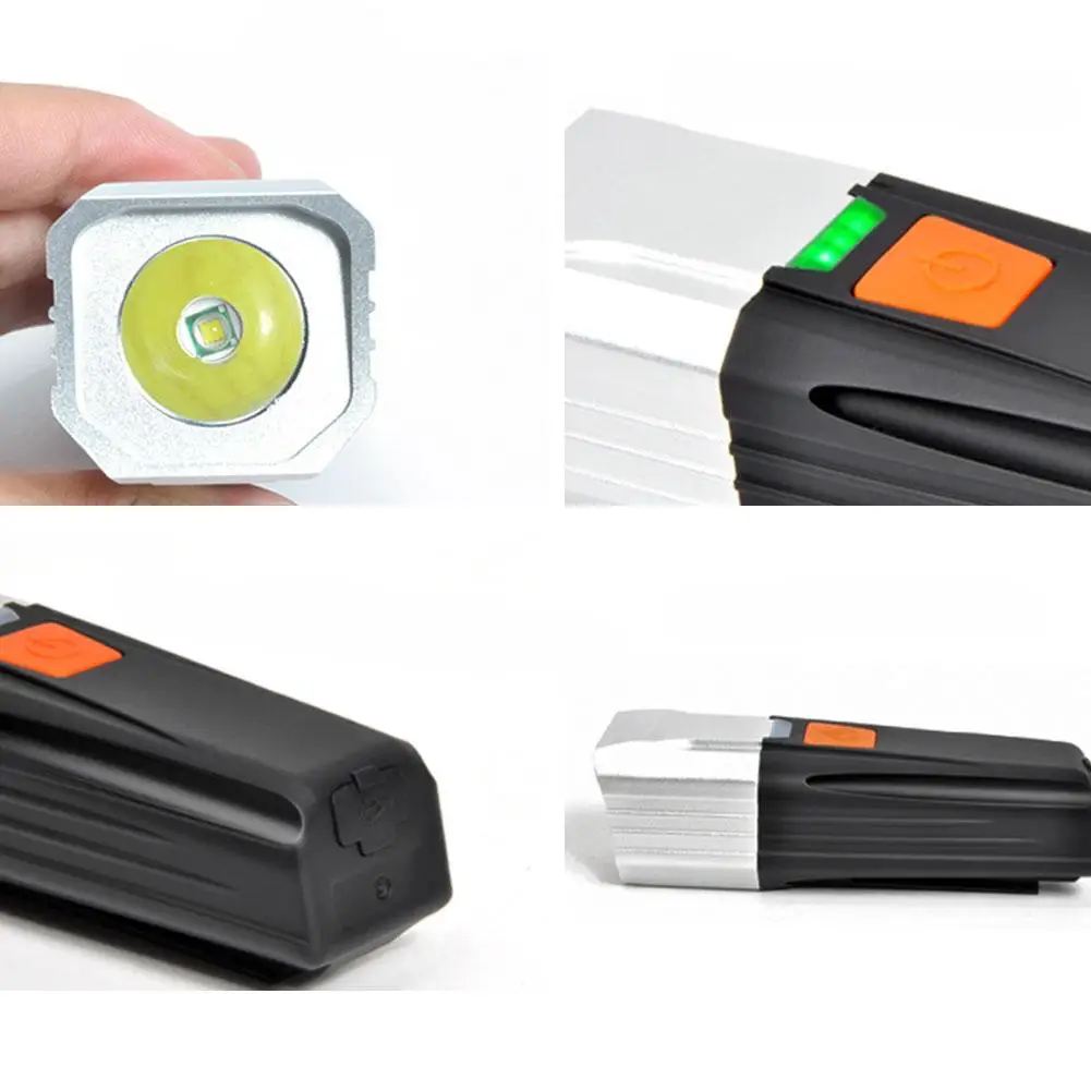 Профессиональный 900lm USB Перезаряжаемые T6 светодиодная велосипедная фара водонепроницаемый, Ультраяркий 5 режимов сумка для велосипеда на передней раме свет
