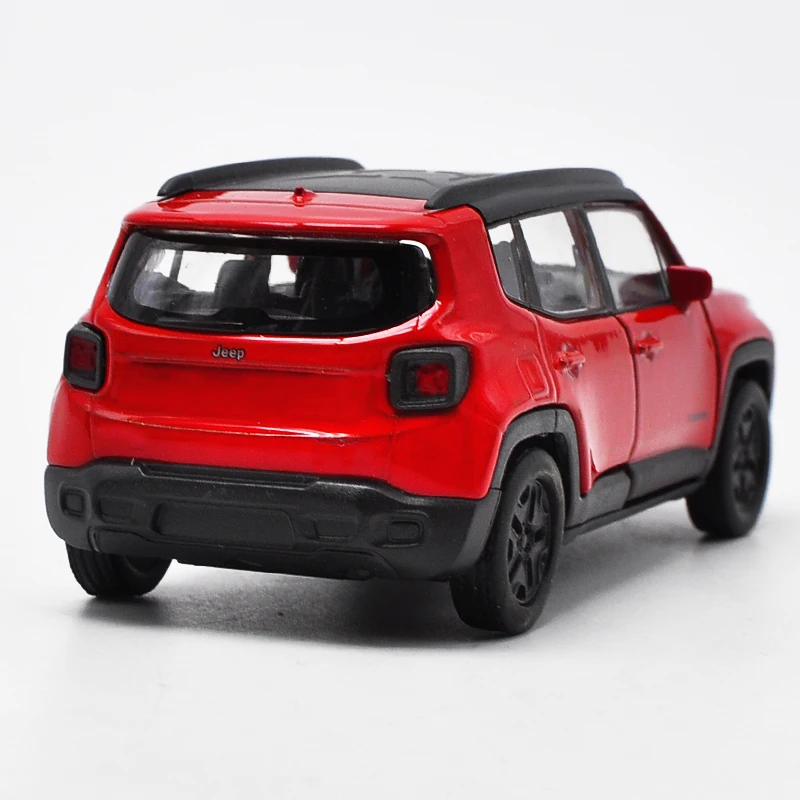 Welly 1/36 jeep Renegade SUV Alloy Car Model Diecasts Metal Off-road Vehicles Model Simulation Door Can be Opened Childrens Gift 6