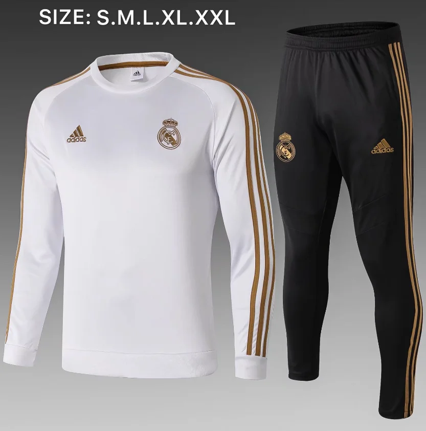 19 20 real madrides тренировочная куртка рубашка Barcaed Jersey Barcelonaes Манчестерский город пальто для взрослых куртка комплект футбол Джерси - Цвет: shirt