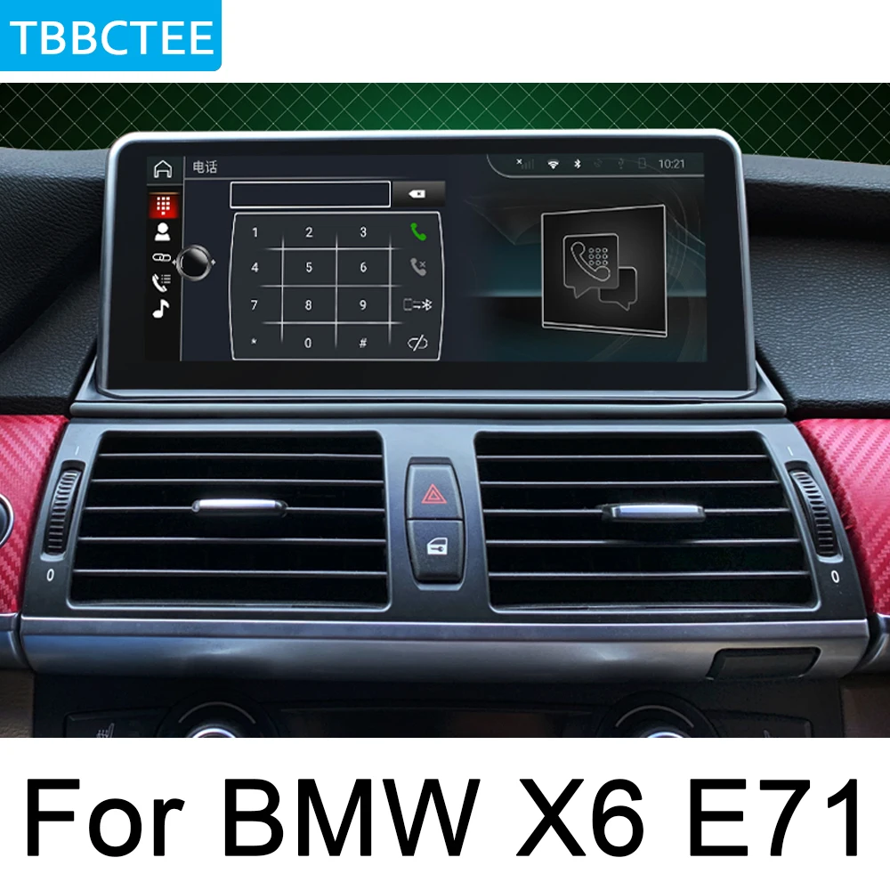 Автомобильный мультимедийный проигрыватель с Android для BMW X6 E71 2011 2012 2013 Авторадио