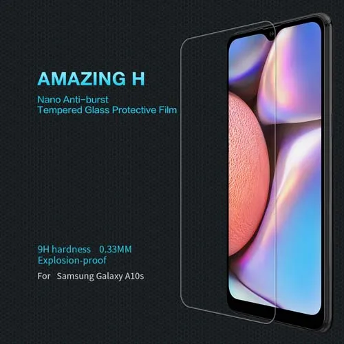 Nillkin 9H 0,33 мм Взрывозащищенный протектор экрана из закаленного стекла для samsung Galaxy A 10s Защитная пленка Розничная упаковка - Color: For Galaxy A 10s