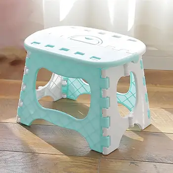 

Foldable Stool Plastic Multi-Function Purpose Folding Step Stool Home Train Outdoor Storage Foldable Home Storage Accessories