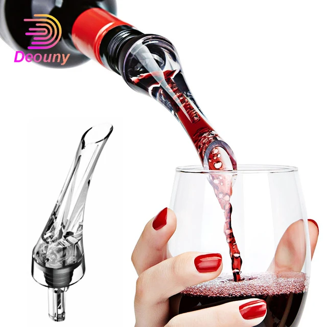Aérateur de vin avec bec verseur en cristal, décanteur - AliExpress