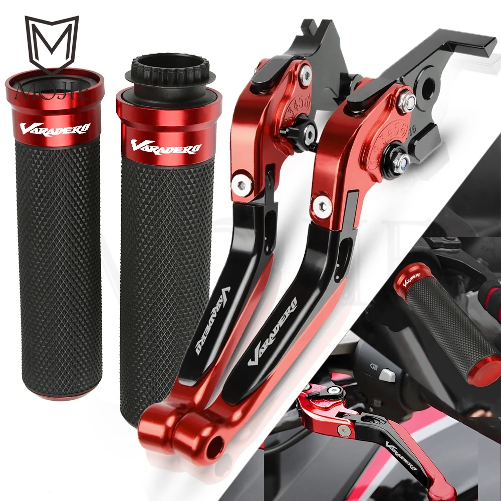 

For Honda XL1000 / XL1000V VARADERO XL 1000 XL1000 V 1999-2013 Motorcycle Accessories Brake Clutch Levers Handlebar Hand Grips