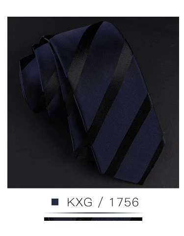 Новинка, 6 см, Мужской Шелковый узкий галстук для отдыха, цветной Модный Полосатый галстук в клетку, тонкий галстук, деловой костюм, свадебные вечерние галстуки - Цвет: K1756