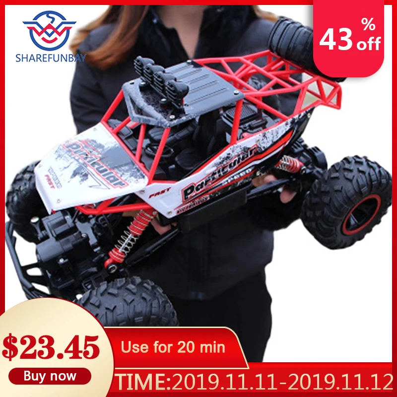 Billig 112 4WD RC auto update version 2.4G radio fernbedienung auto auto spielzeug auto 2019 hohe geschwindigkeit lkw off straße lkw kinder spielzeug