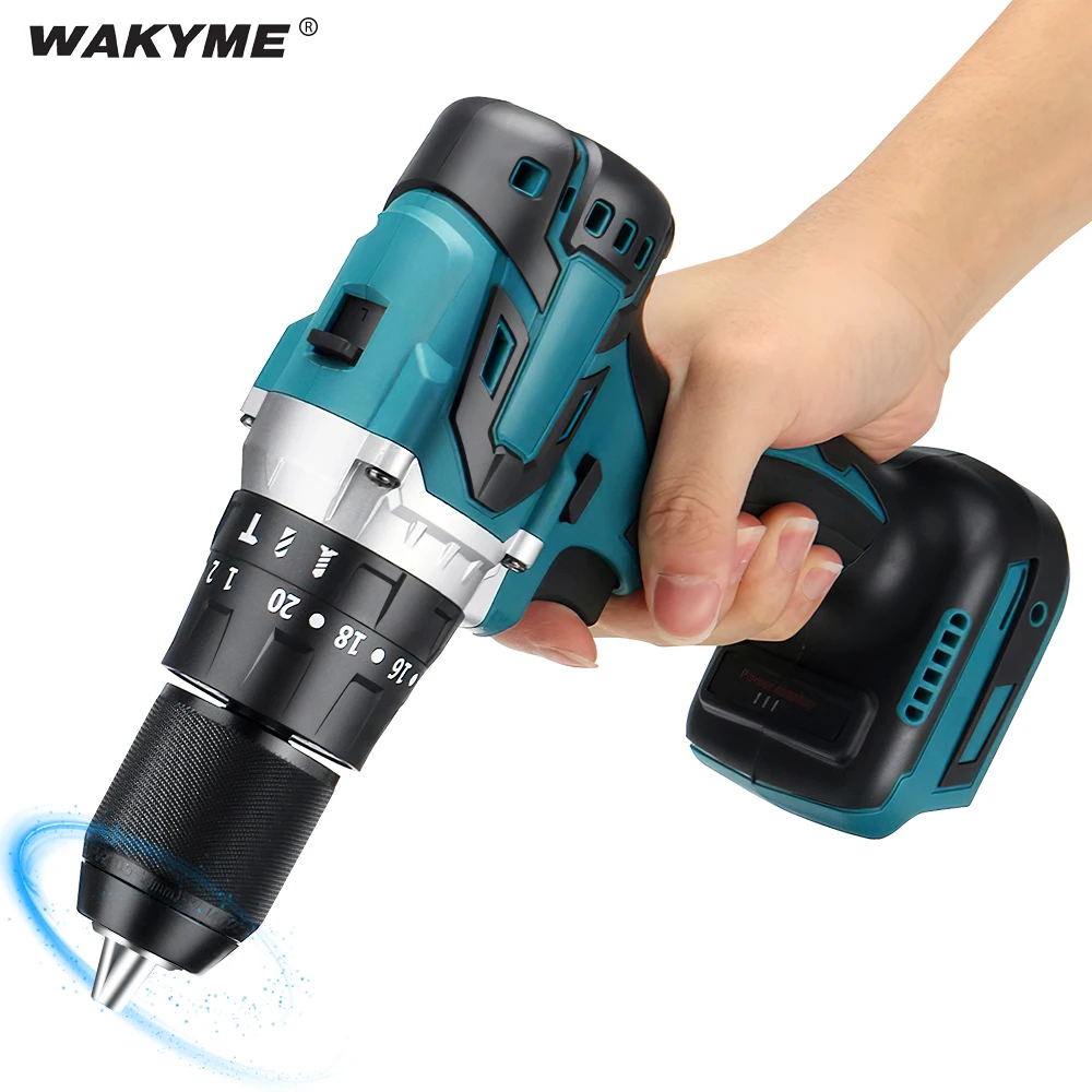 Электрическая отвертка WAKYME 40 нм 18 в беспроводная дрель/отвертка Литиевый