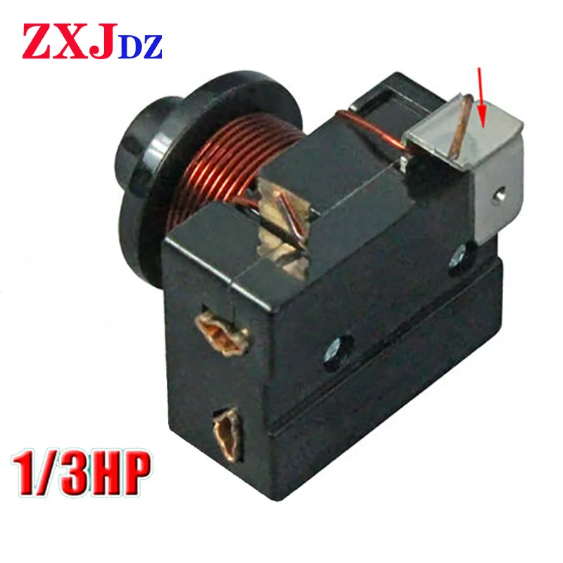 1Pc 1/3Hp Hammer Starter Frigorifero Congelatore Starter Compressor Starter Protector Senza Condensatore