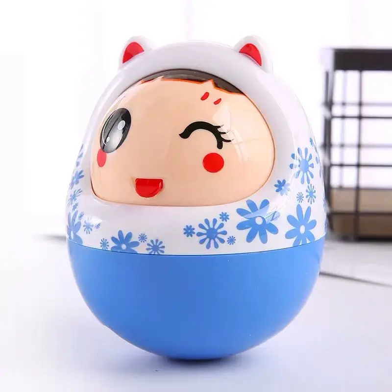 Новые носки для новорожденных креативные игрушка-неваляшка Музыка никогда не попадет Ранние обучающие игрушки могут играть в кровать мини-игрушки для детей - Цвет: blue
