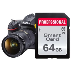 Extreme Pro/Ultra SD Card 128GB 64GB 32GB 512GB 256G 16GB SD 128gb Flash Memory Card SD U1/U3 4K V30 Cards For Canon Camera