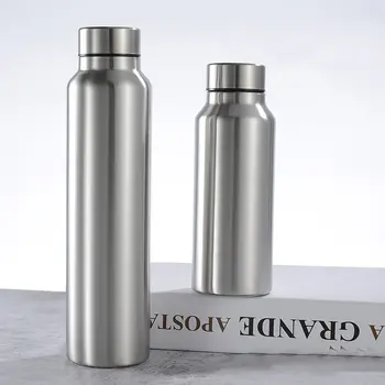 

Stainless steel single-layer large-capacity sports water bottle straight cup outdoor portable water beer bottle