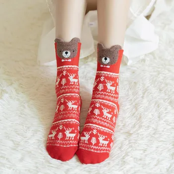 

4pcs Winter Christmas Socks Happy New Year 2021 Natal Christmas Decor For Home Merry Christmas Ornament Xmas Gifts Noel Navidad