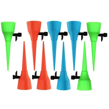 

Adjustable Plant Automatic Watering Nails, 9 Pieces of Automatic Irrigation Drip Irrigation System for Indoor Or Garden