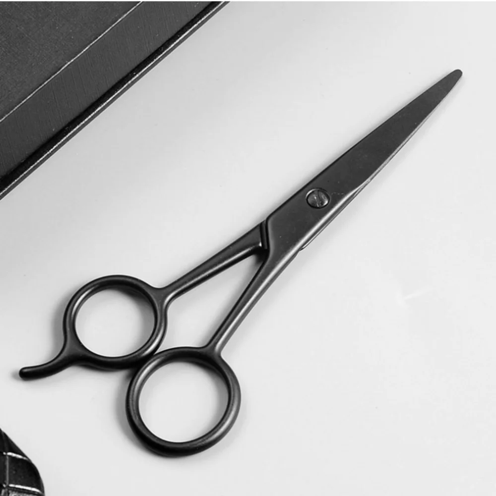 Haircut Flat Scissors Hair Scissors Bangs Beard Hair Trimming Nose Hairdressing Scissors Hair Professional Barber Hair Scissors Aliexpress