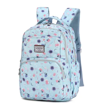

Flower Print Backpack Children School Bags for Teenager Girls Oxford Waterproof Backpack Mochilas Escola Women School Backpack
