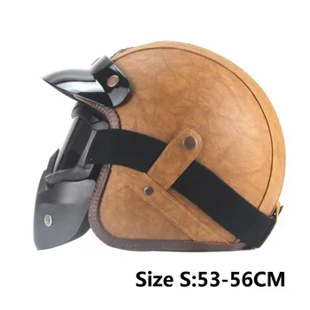 

Absmotorcycle Helmet Open Face 3/4 Helmet Mouth High Quality Abs And Resistance To Penetrate Impact Resistance #yl10