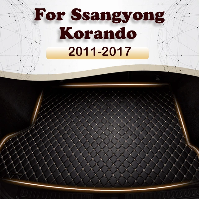 3D Leder Kofferraum Matte Cargo-liner für SsangYong Tivoli XLV