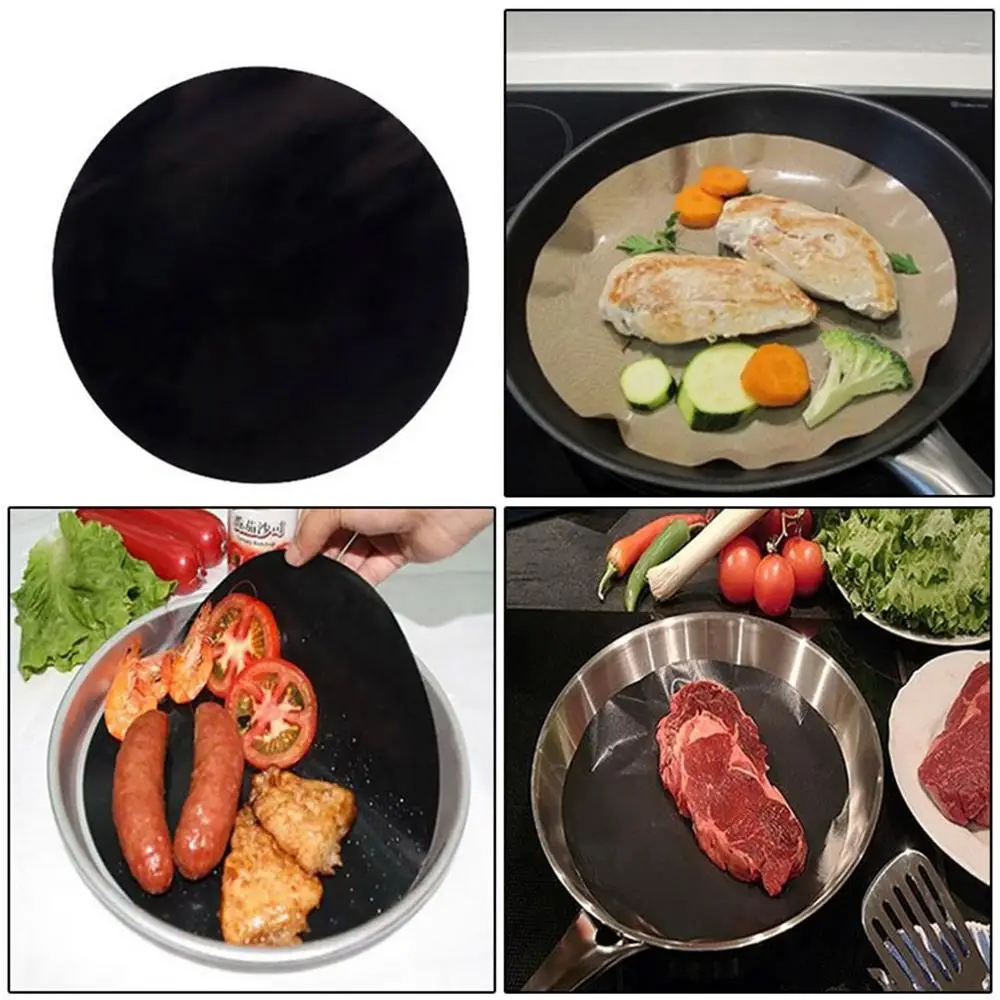 1Pcs Outdoor Easy Clean Non Stick PTFE Coated Fiberglass Fabric BBQ Grill Mat Reusable Picnic Cooking 1 1Pcs Outdoor Easy Clean Non Stick PTFE Coated Fiberglass Fabric BBQ Grill Mat Reusable Picnic Cooking 3