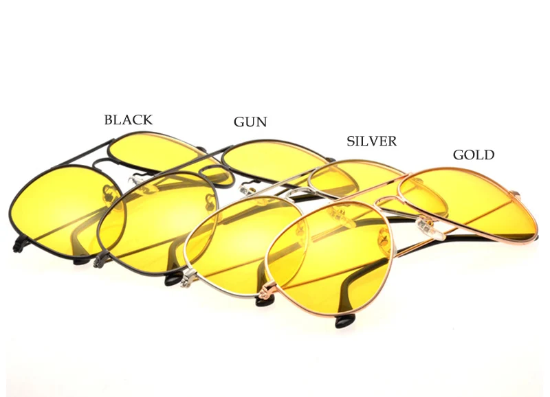 LIOUMO Modische Luftfahrt-Sonnenbrille für Damen, polarisierte Brille für Herren, Tag- und Nachtsicht-Fahrbrille, gelbe Anti-Glare-Brille, oculos sol – Detail 10