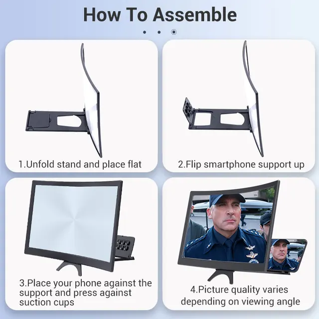 Tela de Projeção Amplificadora de telefone - Imagem 5