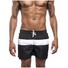 Одежда для плавания, плавки, пляжные шорты для плавания, летние однотонные спортивные шорты, пляжные штаны, модные большие шорты# D