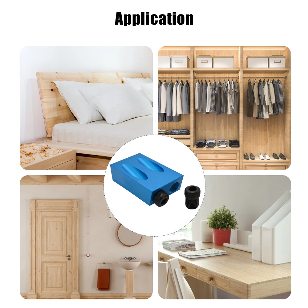 34 шт. карманное отверстие винт джиг с дюбеля дрель набор плотников деревянный