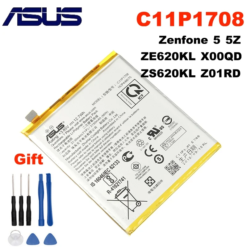 Аккумулятор для ASUS ZenFone 5 5Z ZE620KL Z01RD X00QD ZS620KL 3300 мАч | Мобильные телефоны и аксессуары