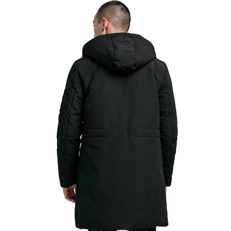 Aismz/зимняя мужская куртка; roupa casaco masculino; Длинная парка с капюшоном; толстая теплая верхняя одежда; шапка; парка; abrigo hombre; пальто; мужская одежда