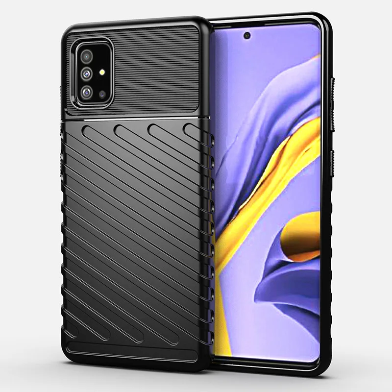 Auroras для samsung Galaxy A71 чехол противоударный мягкий силиконовый резиновый чехол для samsung A51 чехол