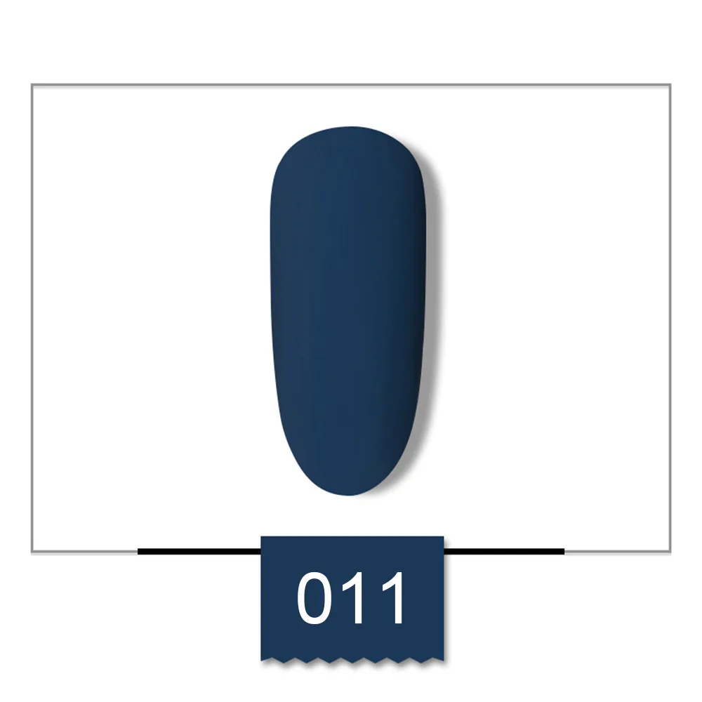 MIZHSE Гель-лак однородного цвета для ногтей гель пурпурно-нужно матовое верхнее покрытие Гелевый лак для основы лак Полупостоянный замочить УФ; светодиоды; ногти гель - Цвет: 011