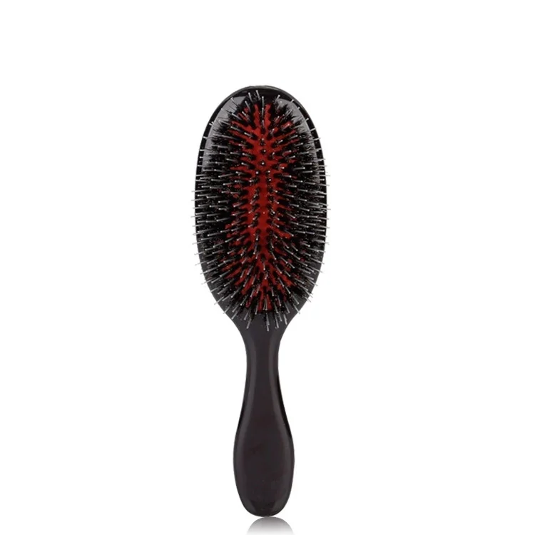 2pcs Hair Nylon Massage Comb Natural Bristles Anti-static Nylon Wooden Hair Comb for Women Ladies Air Cushion Comb