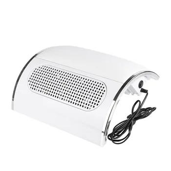 

Nail Dust Suction Collector 3 Fans Powerful Nail Vacuum Cleaner with 2 Dust Collecting Bags,Professional Nail Art Salon Manicure