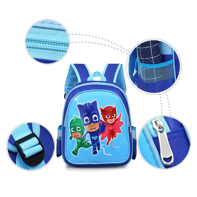 Pj Маски мультфильм унисекс школьный рюкзак Pj маска Juguete Catboy Owlette Gekko фигурки студенческий рюкзак S67