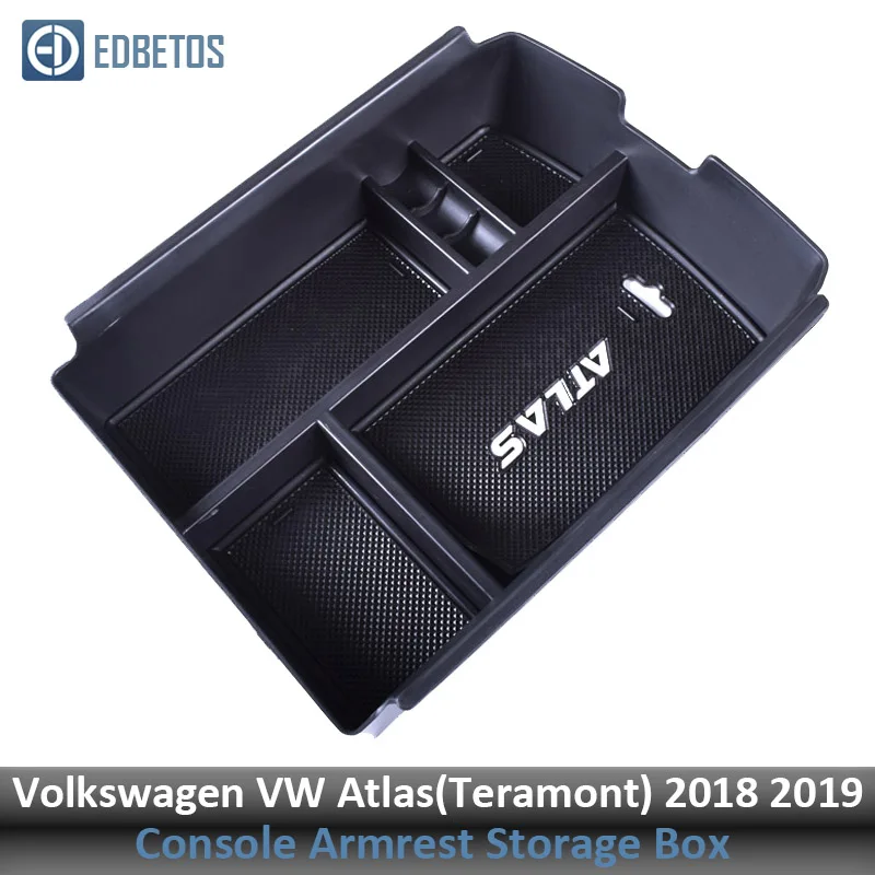Центральная консоль Органайзер лоток для Volkswagen Atlas подлокотник вторичный бардачок Atlas аксессуары контейнер держатель