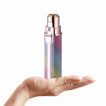 

New Style Women's Electric Lipstick Lady Shaver Facial Part Epilator Hair Trimmer USB Rechargeable Hair Remover Hair Removal Dev