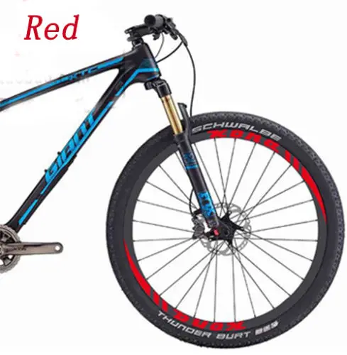 Наклейки на два колеса KONA клейкие наклейки для горного велосипеда MTB бесплатная