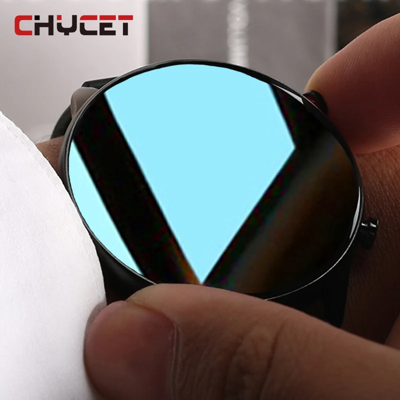 CHYCET 2021 Smart Watch Men Dial Call Play Music Round Watches Smartwatch Women Sport Heart Rate Fitness Tracker For Android Ios