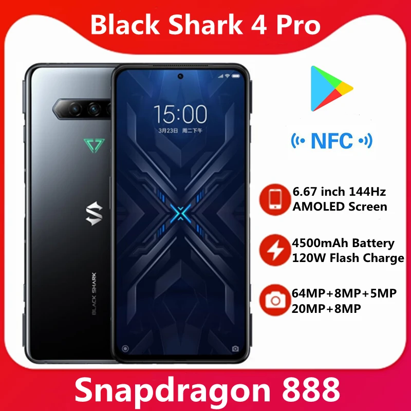 タイムセール！】 4 Shark Black BlackShark4 ブラックシャーク Pro