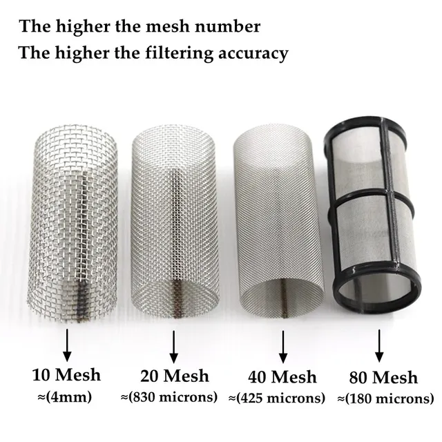 1/2 3/4 1 Hüvelykes Akvárium -Haltartály Vízszivattyú Szűrő Kerti Vízszűrő Öntözőkészítő 10 ~ 80 Hálószűrő Képernyő - Image 2