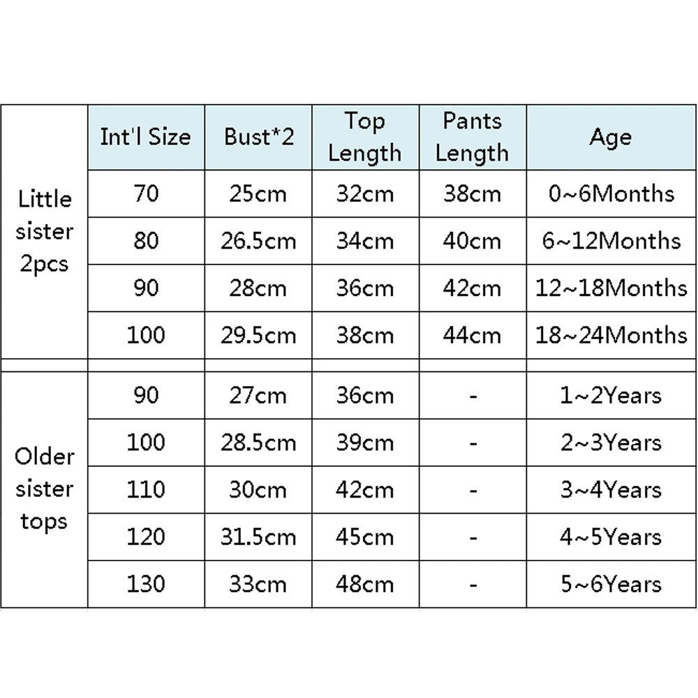 US STOCK New Autumn Sister Match Clothes Floral Pullover Tops Long Pant Big Sister Hoodies Sweatshirt Matching Clothes