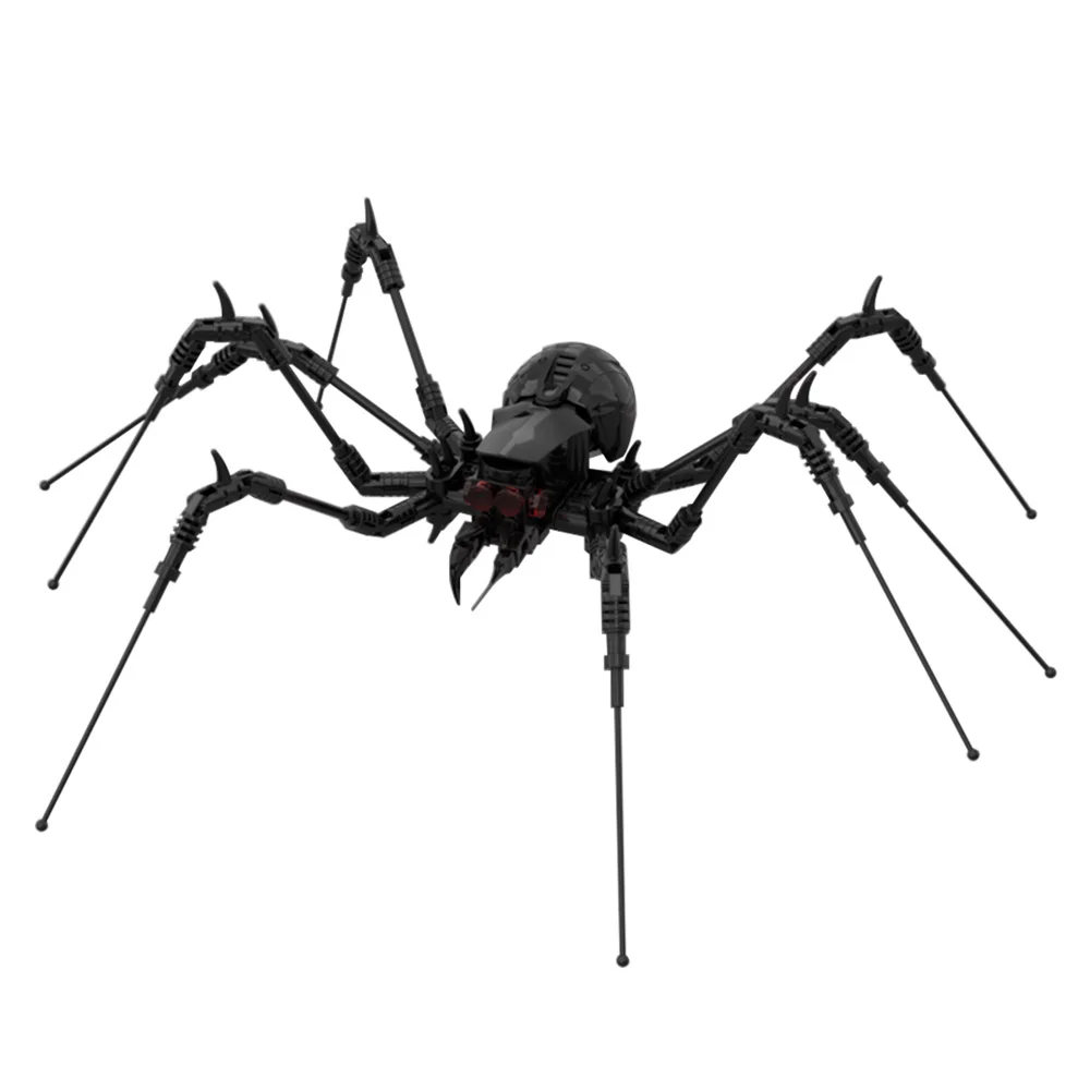 

Bricks Spoof Toy Animal Spider Model Magical Model Creepy Araneid Building Blocks Toys Educational Funny Gift for Children