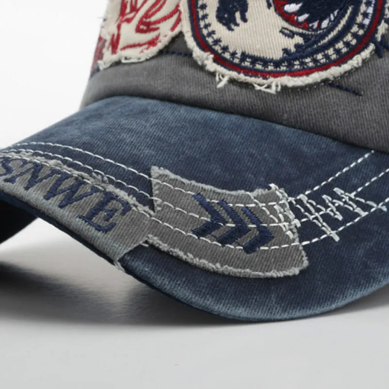 Новинка 2020 Хлопковая мужская бейсболка для snapback Кепка с вышивкой акулы кепки gorras