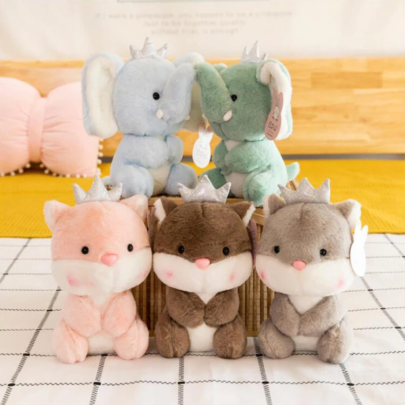 20 см Горячие мягкие плюшевые животные коала игрушка кролик слон фоловора Хомячки