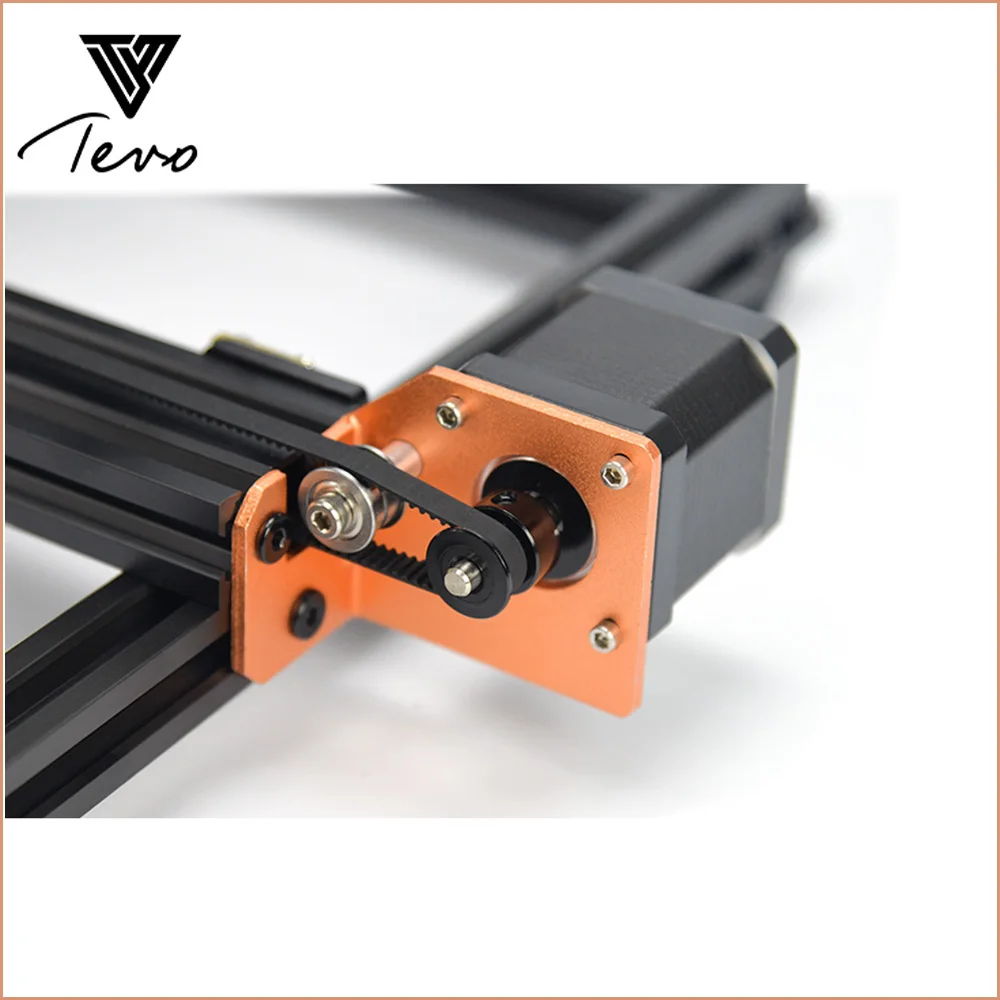 TEVO Tornado 3d принтер Полностью Собранный алюминиевый экструзионный 3D печатная машина Impresora 3d Titan экструдер V1.0