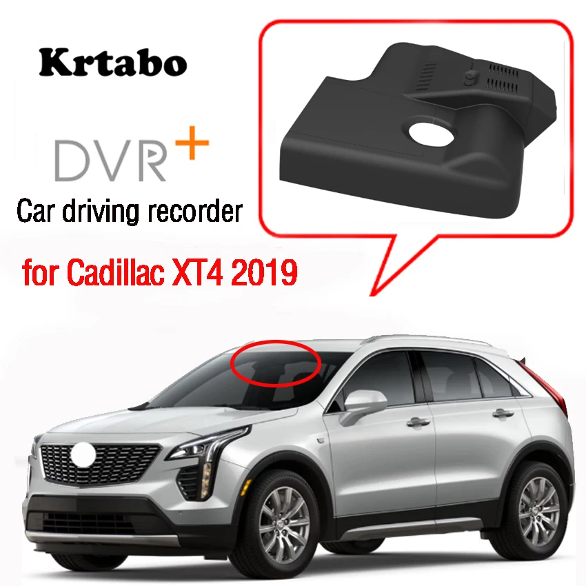 

Car Wifi Mini DVR Driving Video Recorder Dash Cam for Cadillac XT4 2019 Novatek 96658 Night vision high quality CCD FULL HD