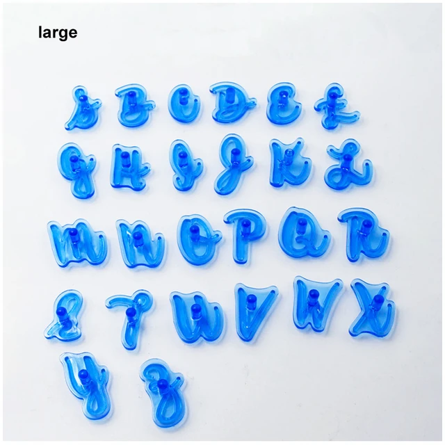 Lettres Timbres pour Argile, Tampon Lettre Alphabet avec Outils